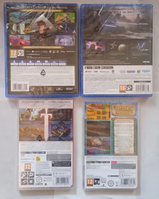 Pack juegos Playstation y Switch