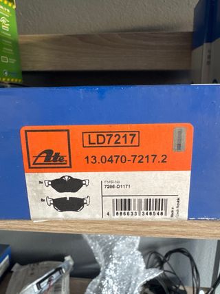 Pastillas de Freno Cerámica traseras bmw e90