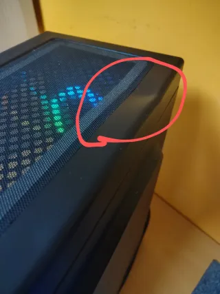 PC Gaming Nfortec Negro con RGB