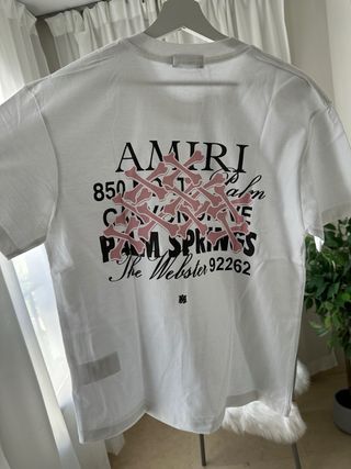 Camiseta Rosa y Blanca