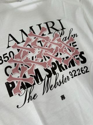 Camiseta Rosa y Blanca