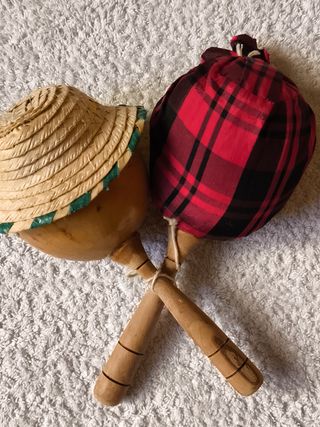 4 MARACAS MUSICALES. 2 DE CUBA + 2 DE HABANA CLUB
