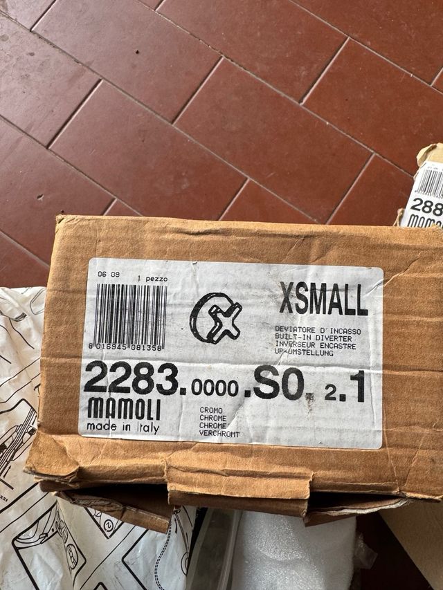 Mamoli Xsmall Rubinetteria bagno 