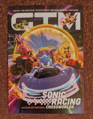Lámina GTM Sonic Racing Crossworlds SEGA
