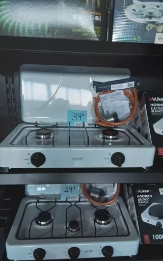 Cocina portátil de 2 fuegos outlet desde