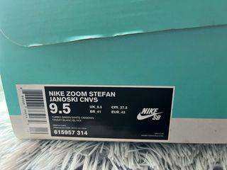 Nike Stefan Janoski Azul/Verde