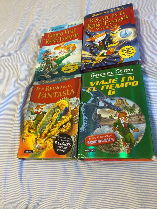 pack de libros geronimo stilton