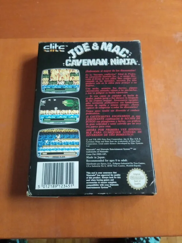 Joe & Mac: Caveman Ninja NES Elite