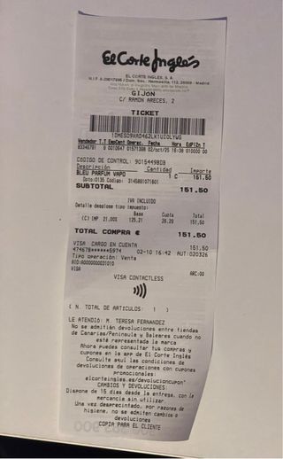 Bleu de Chanel Parfum 100ml con ticket original