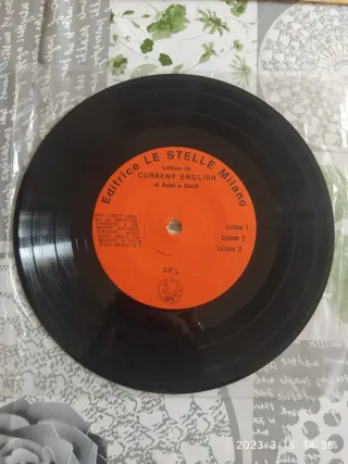 4 Vinili 45 giri 33 Lezioni di inglese