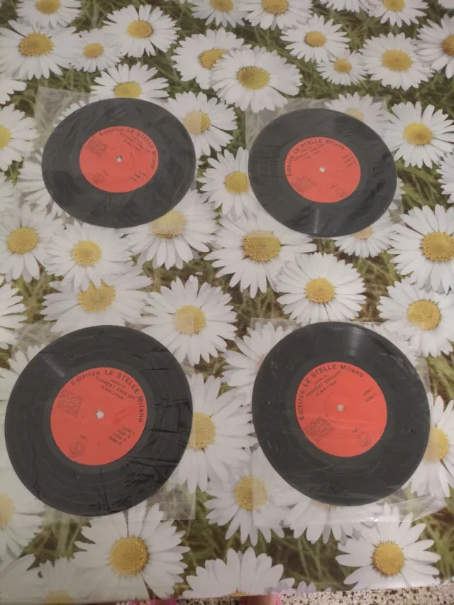 4 Vinili 45 giri 33 Lezioni di inglese