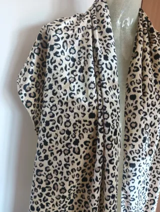 Sciarpa Stola maculata ampia