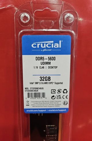 Memoria RAM Crucial DDR5-5600 UDIMM 32GB