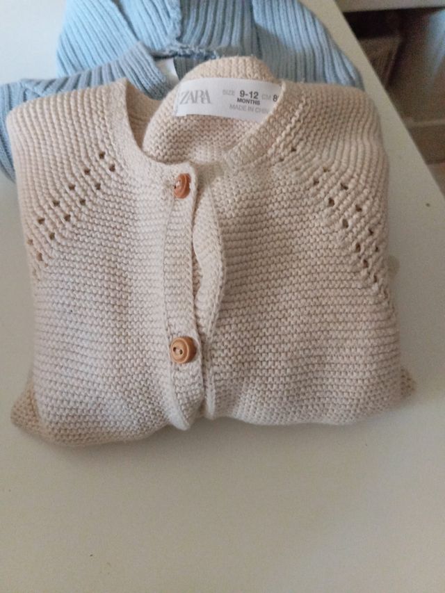 Lote 3 chaquetitas punto bebé