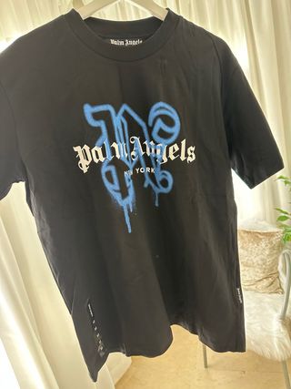 Camiseta Palm Angels Negra Talla M