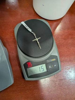 Cruz Retorcida Nazareno Plata 