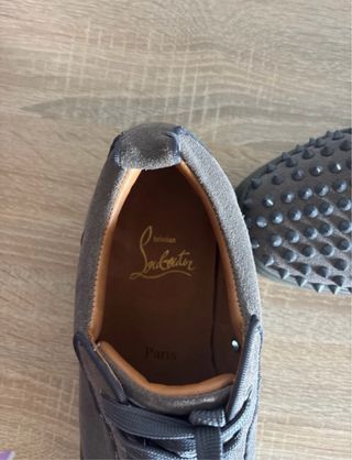 Zapatos Christian Louboutin Grises