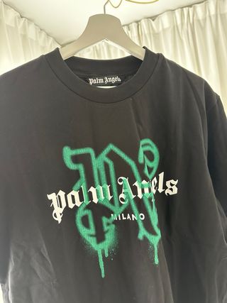 Camiseta Palm Angels Negra Talla M