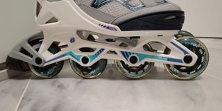 Patines en línea juveniles, 4 ruedas. Marca Oxelo.