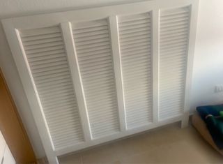 Cabecero Maison du Monde Blanco Madera barbade
