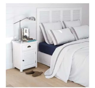 Cabecero Maison du Monde Blanco Madera barbade