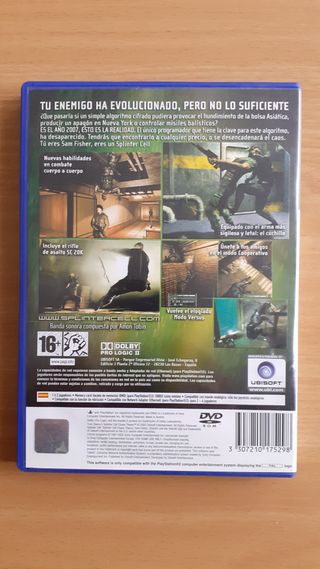 Splinter Cell Chaos Theory PS2