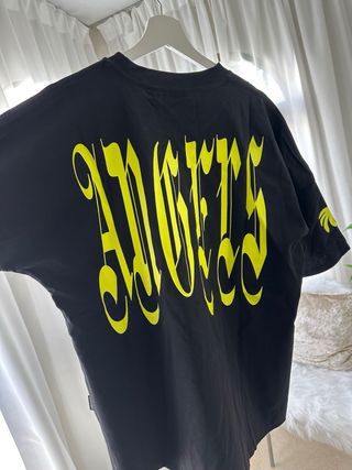 Palm Angels Camiseta Negra Talla M