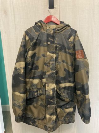 Chaqueta Quiksilver invierno niño camuflaje