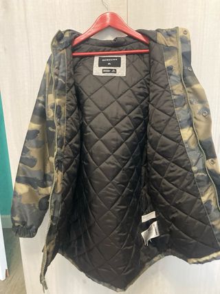 Chaqueta Quiksilver invierno niño camuflaje