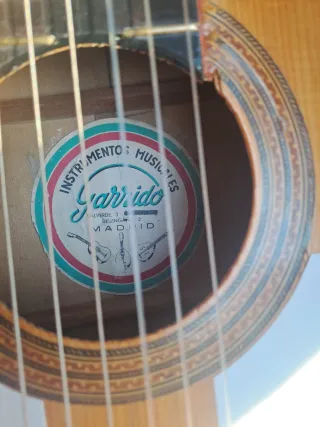 Guitarra Flamenca Antigua Maciza 1970