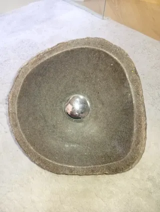 Lavabo de piedra natural