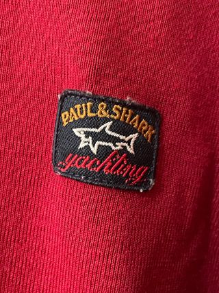 Jersey Paul & Shark Rojo V-Neck
