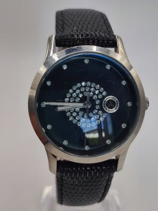 Reloj Mercedes-Benz Negro y Plateado