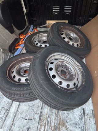 4 ruedas fiat 175/70r14 