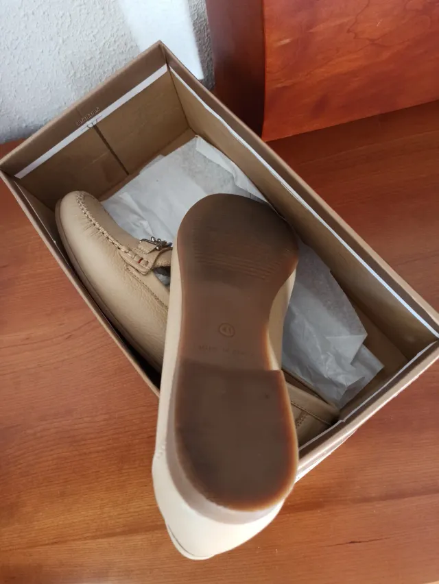 Mocasines piel mujer Talla 41
