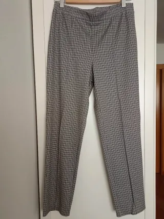 Pantalón cuadros El Corte Inglés mujer