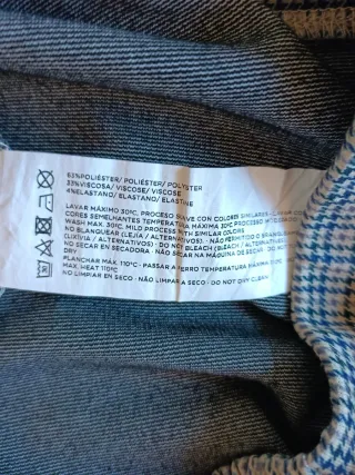Pantalón cuadros El Corte Inglés mujer