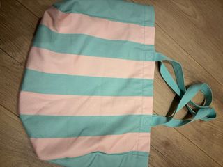 Mochila Mr. Wonderful rosa y azul (incluyó bolsa)