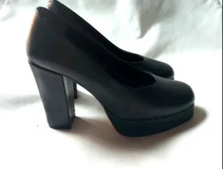 Zapatos de plataforma negros