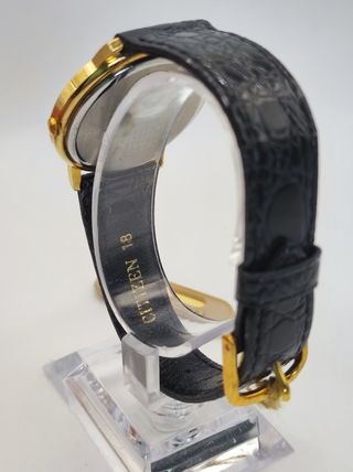 Reloj Citizen Vintage Dorado y Negro