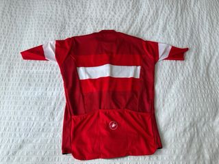 Maillot Castelli Rojo Manga Corta (M)
