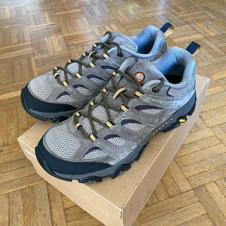 Zapatillas Merrell trekking piel marrón/gris