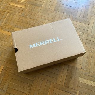 Zapatillas Merrell trekking piel marrón/gris