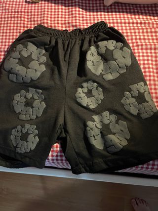 Pantalón de chándal negro con diseño