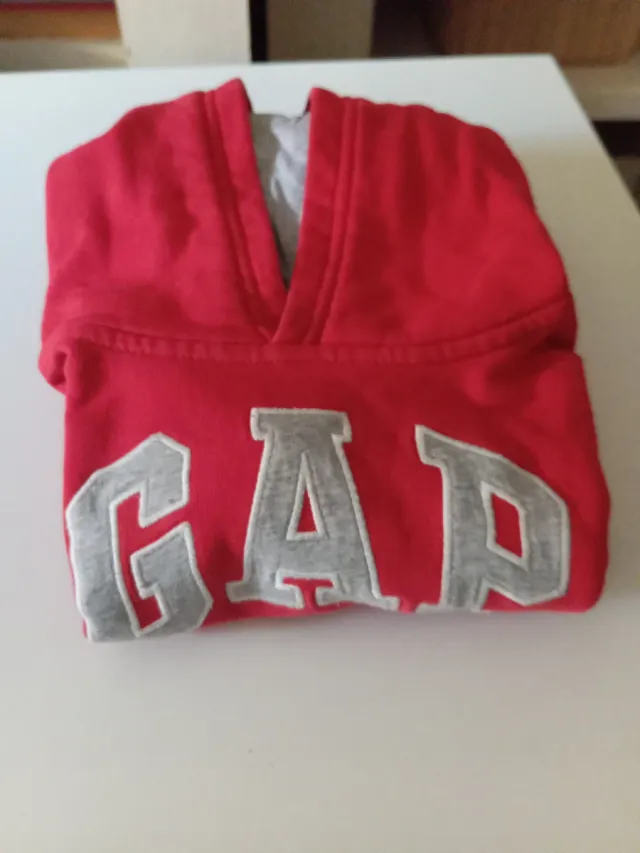 Sudadera GAP niño roja