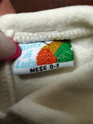 Tutina neonato con angelo