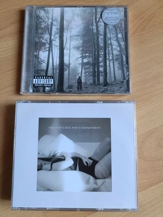 CDS TAYLOR SWIFT-FOLKLORE-THE TOURTURED POETS..