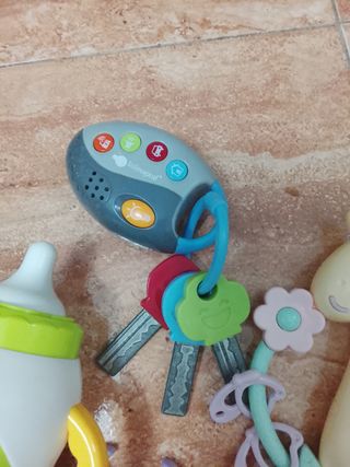 Lote de juguetes para bebés