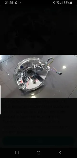 Optica Vespa Px 125 150 200 Halogena 