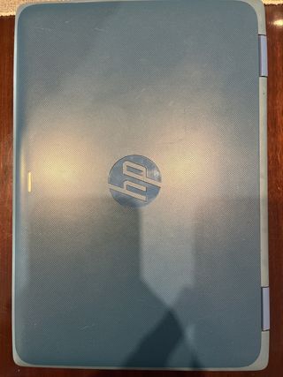 Ordenador portátil HP azul
